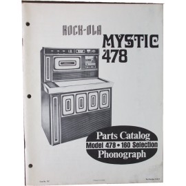 ROCK-OLA 478 Mystic  Parts Catalog