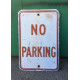 No Parking Original Verkehrsschild USA