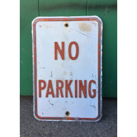 No Parking Original Verkehrsschild USA
