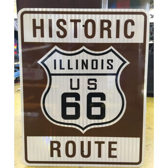 Route 66 Verkehrsschild USA neu