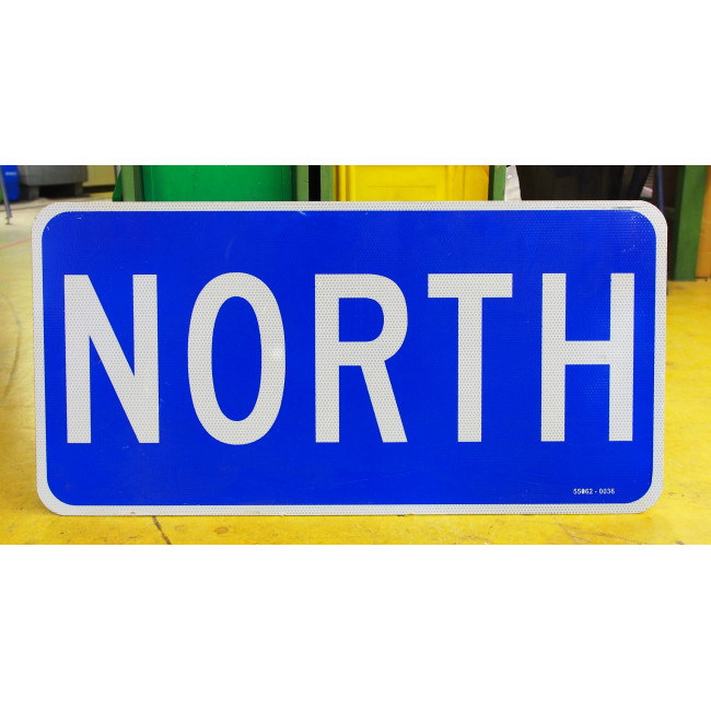 NORTH Schild Original USA