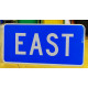 EAST Schild Original USA