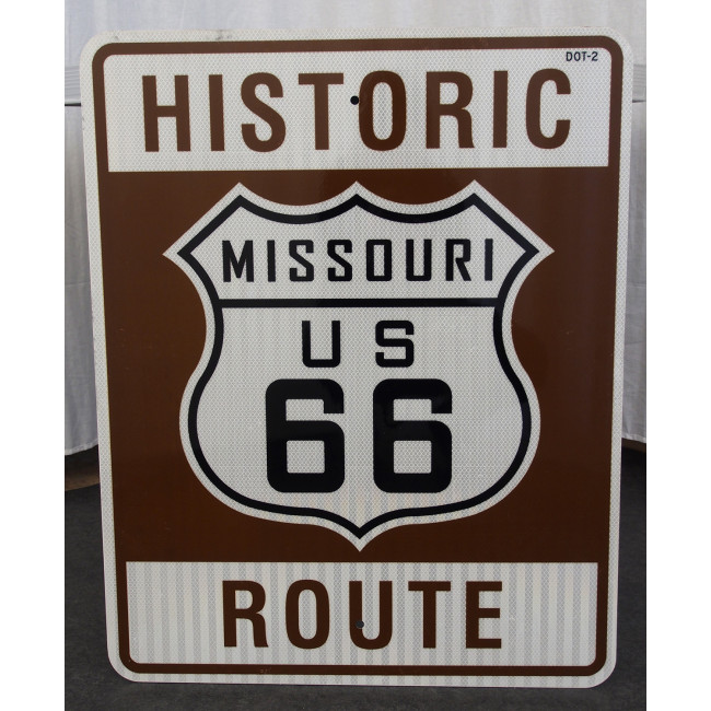 Route 66 MISSOURI Verkehrsschild USA neu