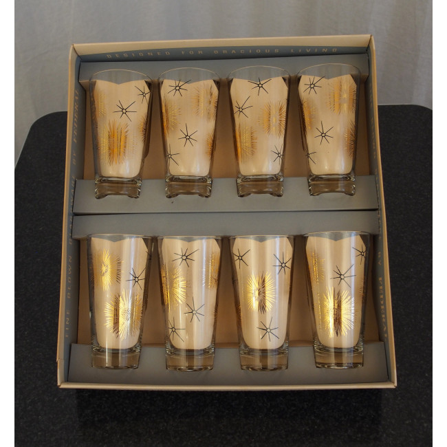 Gläser Set 8 Stk. Original Federal Glass Company