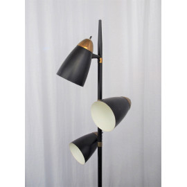 Standlampe schwarz