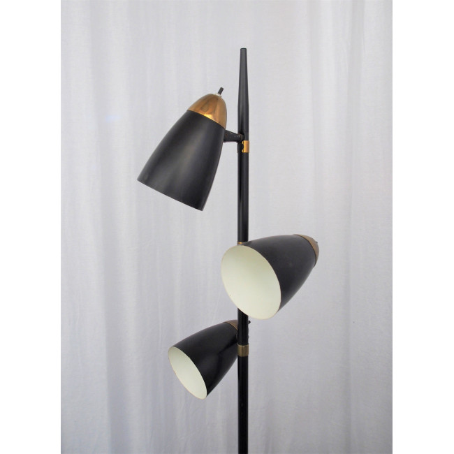 Standlampe schwarz